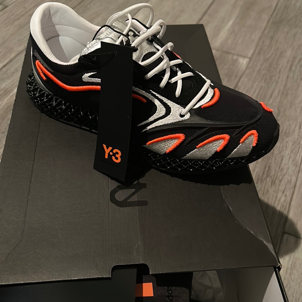 Y3 4D runner sneakers